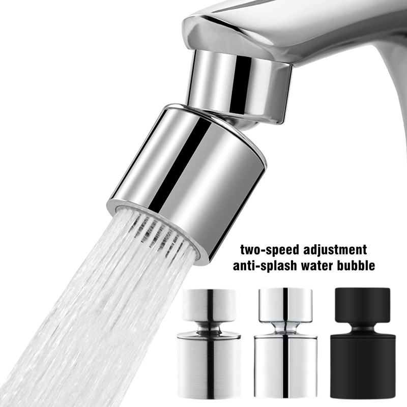 Home Bar Sink - 真鍮製 新型2モード洗面水栓ノズル360 ° ロータリースプラッシュバック蛇口エアレーターキッチンシンク加圧蛇口エアレーターバブラー