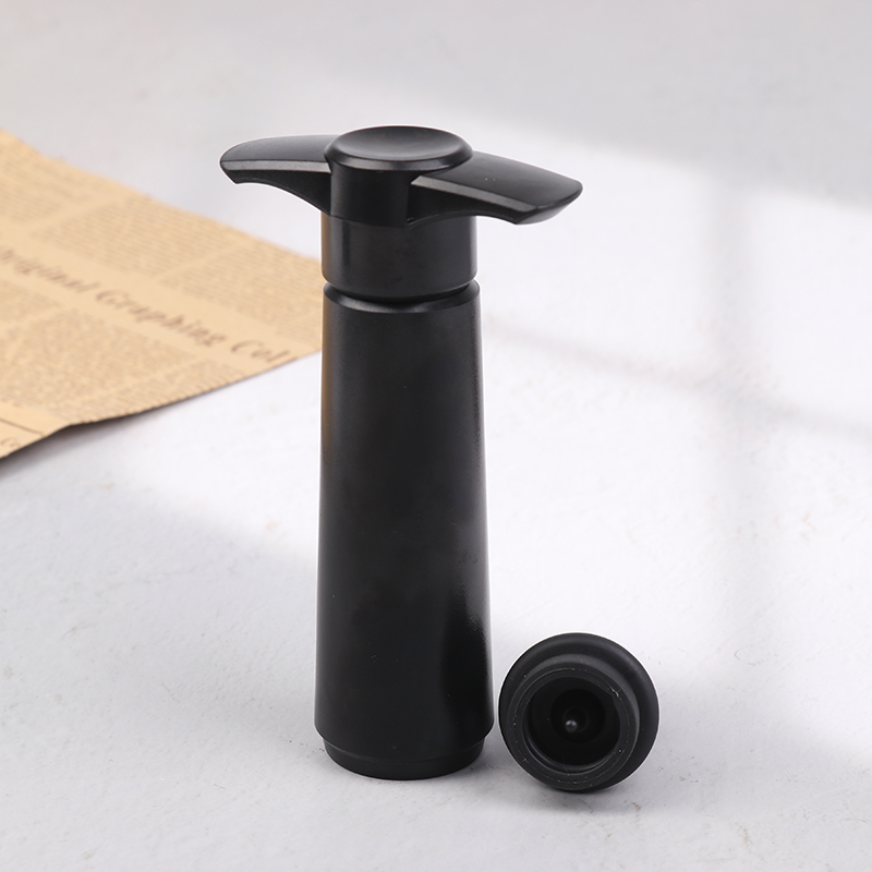 Wine Preservation Pump - ワインセーバー真空ポンプ手動ワインストッパー、再利用可能な真空ストッパー4個付き、ワインボトルストッパーシーラー、ワインを新鮮に保ちます