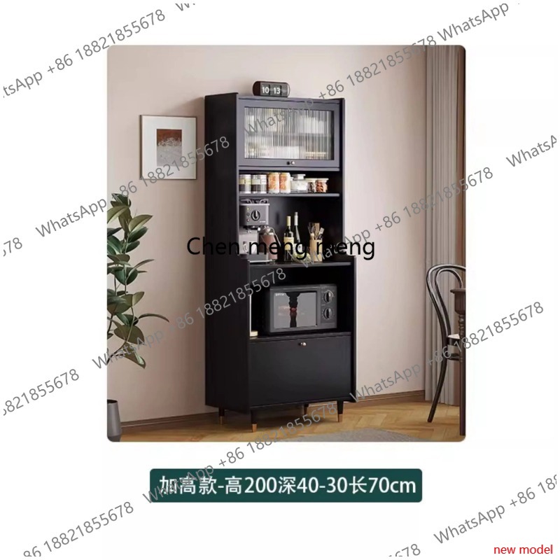 Home Bar And Cabinet - キッチンサイドボードワインキャビネット小さなアパート省スペース狭いワインキャビネット垂直デザインバー家具ドランケンカスト