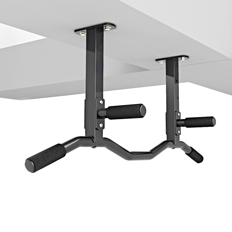 Home Bar Setup - 壁に取り付けられたプルアップバージムホーム多機能チンアップバーグリップ屋内ルーフ水平バースポーツ平行ワークアウトエクササイズ