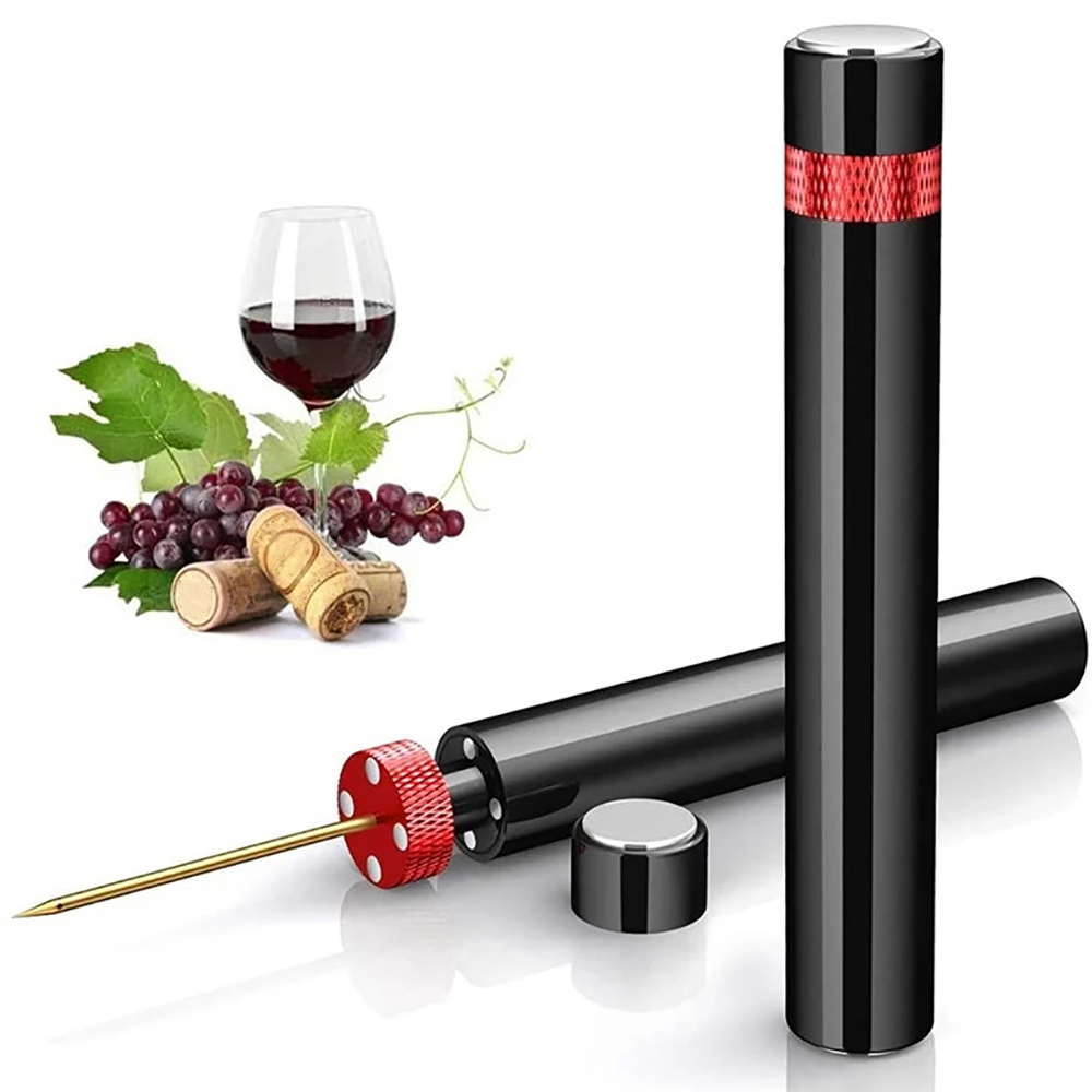 Wine Preservation Pump - ポータブルエアポンプ,ワイン栓抜き,安全なステンレス鋼ピン,コルク栓抜き,圧力コルク栓抜き,キッチンツール,バーアクセサリー