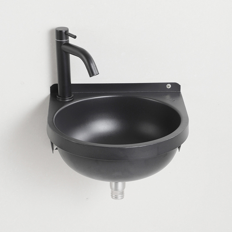 Home Bar Sink - 304ステンレス鋼製壁掛け洗面器 家庭用小型ユニットバスルームバルコニー用 シンプルな洗面器デザイン キッチンシンク用
