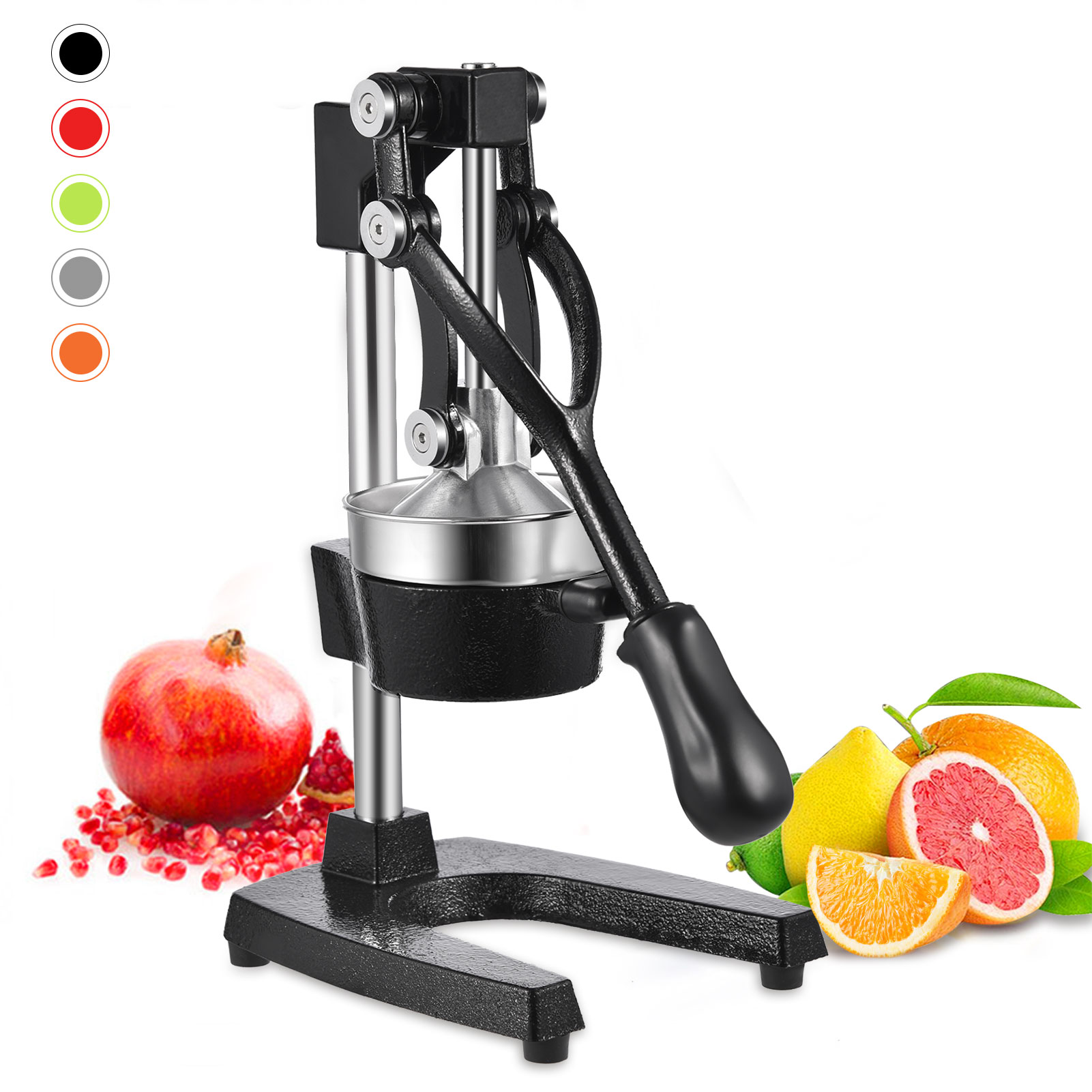 Citrus Juicer Bar - 軽量ステンレス製手動柑橘類ジューサー、業務用手動フルーツジューサー、非電動ポータブルジューサー、オレンジ、レモン、ザクロなどの果物に適しており、家庭のキッチン、バー、レストランに最適です。