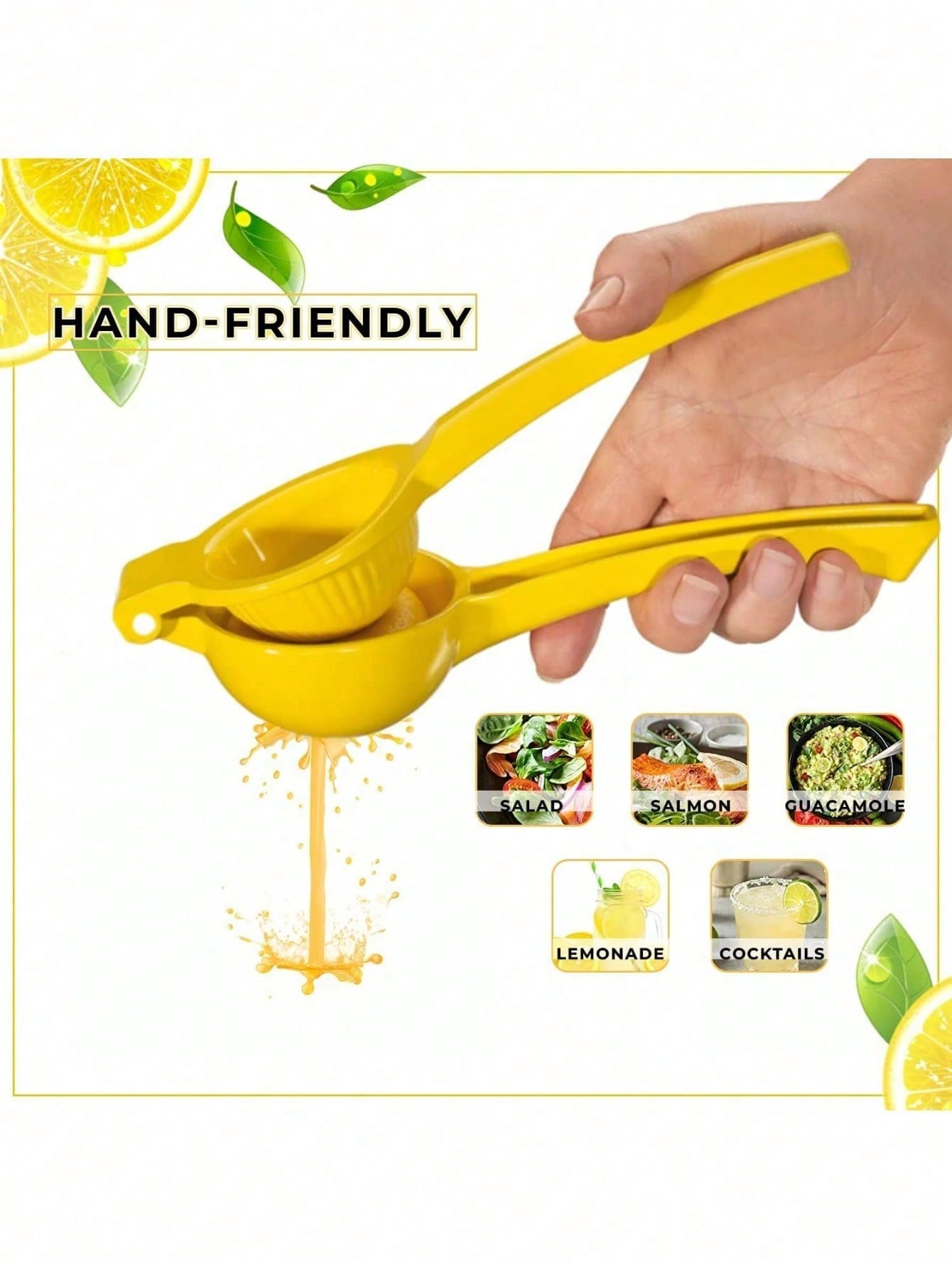 Citrus Juicer Bar - 1pc レモン絞り器手動フルーツジューサー家庭用キッチンジュースツールレモン絞り器