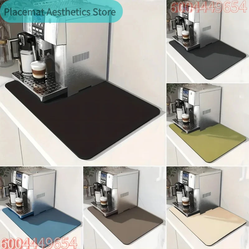 コーヒーマシン用滑り止めマット、多色、防水、耐熱、お手入れ簡 - Bar Mat Rubber のレビューと価格