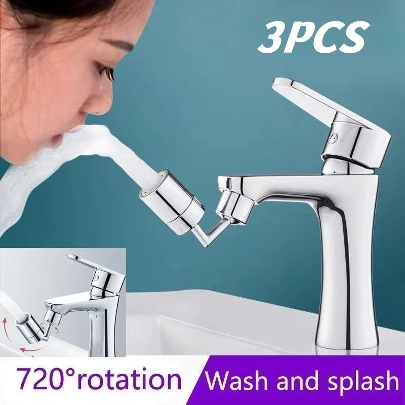 720度回転式万能蛇口 洗面台蛇口延長アダプター エアレータ - Home Bar Sink のレビューと価格