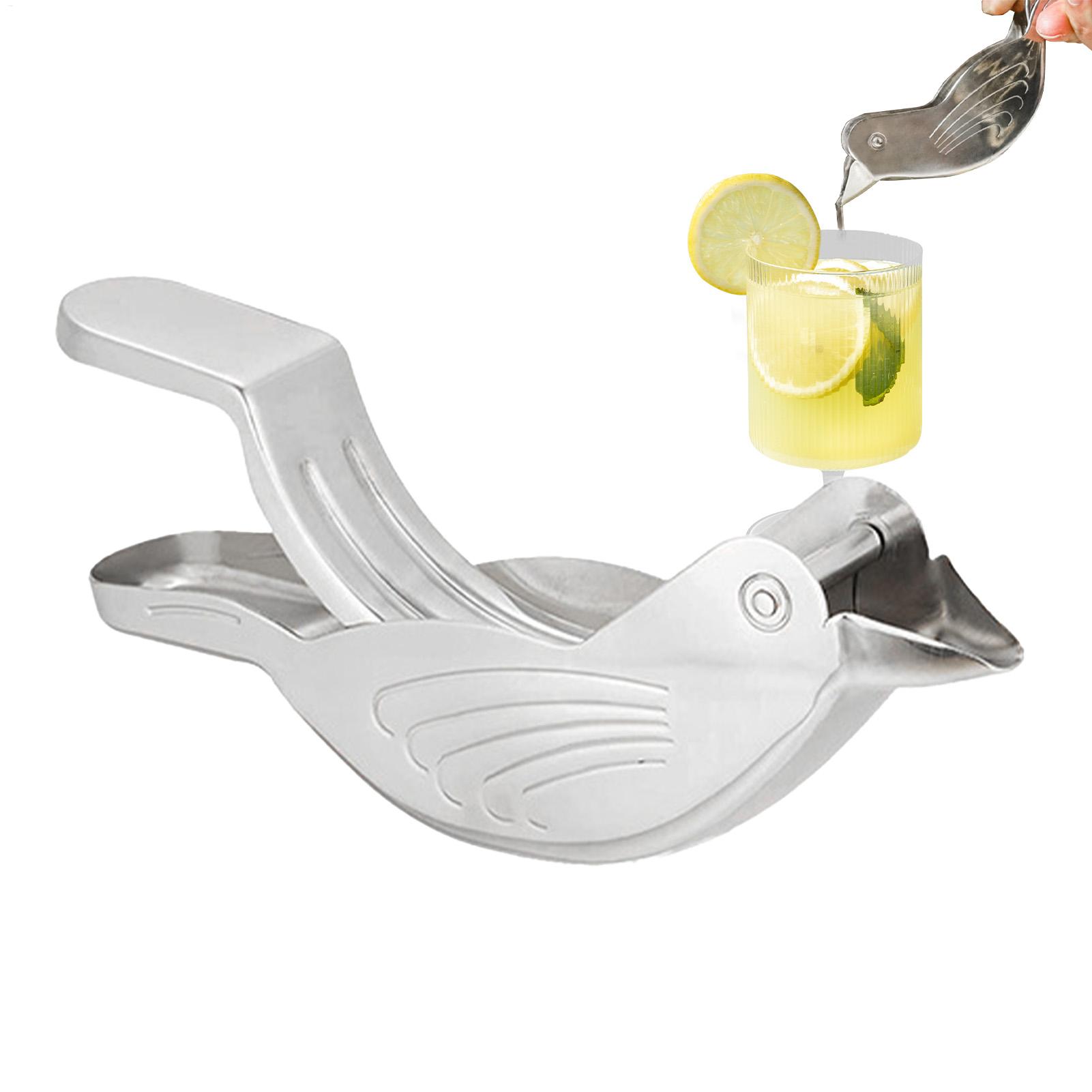 シルバー鳥の形のレモンジューサーステンレス鋼手動シトラス絞り - Citrus Juicer Bar のレビューと価格