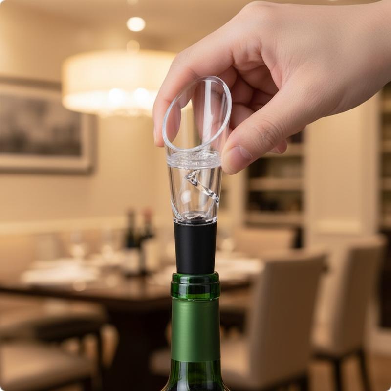 ワインエアレーターポアラー スパウト付き真空ワインストッパー - Wine Preservation Pump のレビューと価格