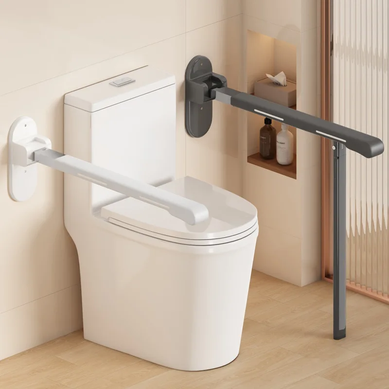 高齢者用トイレ安全レール 家庭用トイレサポートバー 妊婦用折 - Home Bar Shelf のレビューと価格