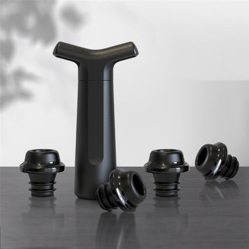 AEE4-ワイン保存真空ポンプ、ストッパー付き、ワインストッ - Wine Preservation Pump のレビューと価格