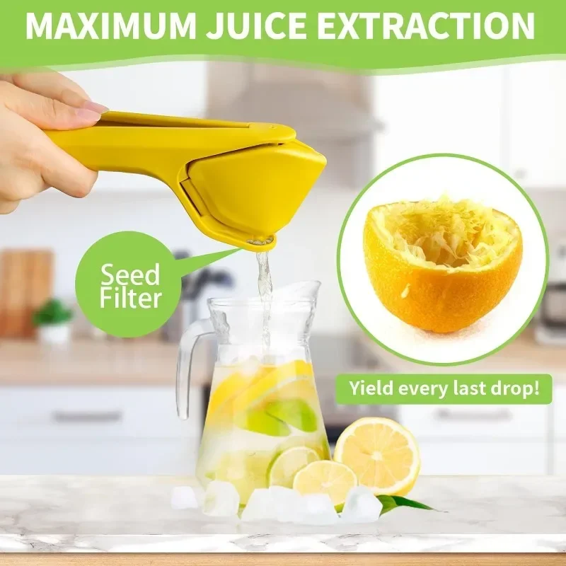 ハンドヘルドレモンジューサー小型手動フルーツジューサー柑橘類 - Citrus Juicer Bar のレビューと価格