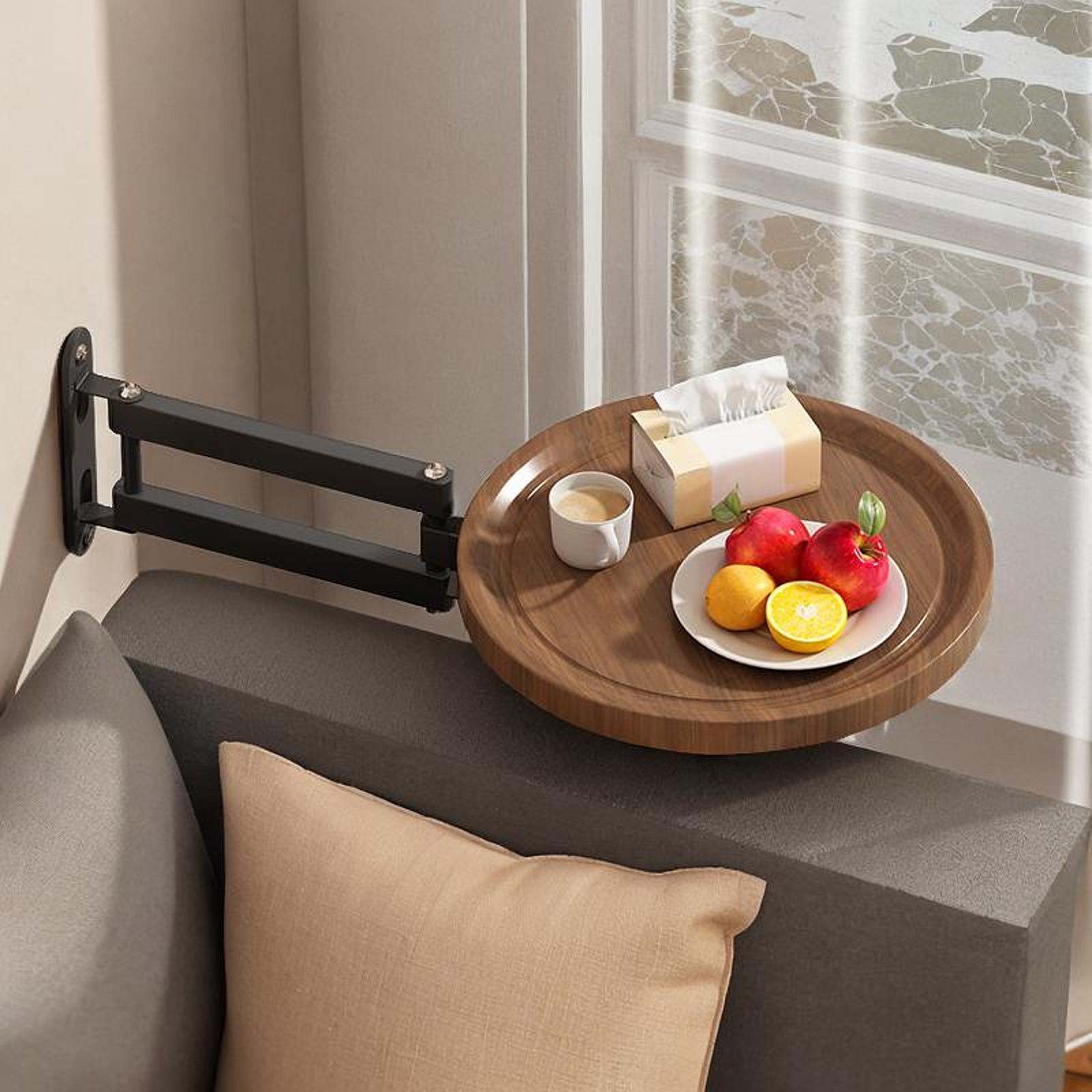 壁掛け折りたたみテーブルコーナーラック、サイドテーブルシンプ - Home Bar Shelf のレビューと価格