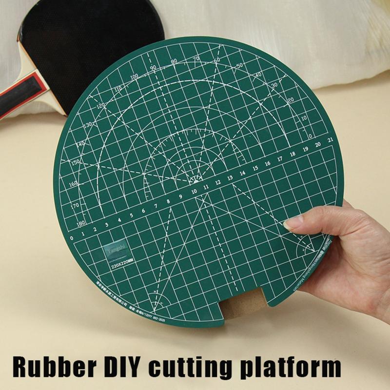 新しい卓球ラバー回転カッティングマットセット DIY カッテ - Bar Mat Rubber のレビューと価格