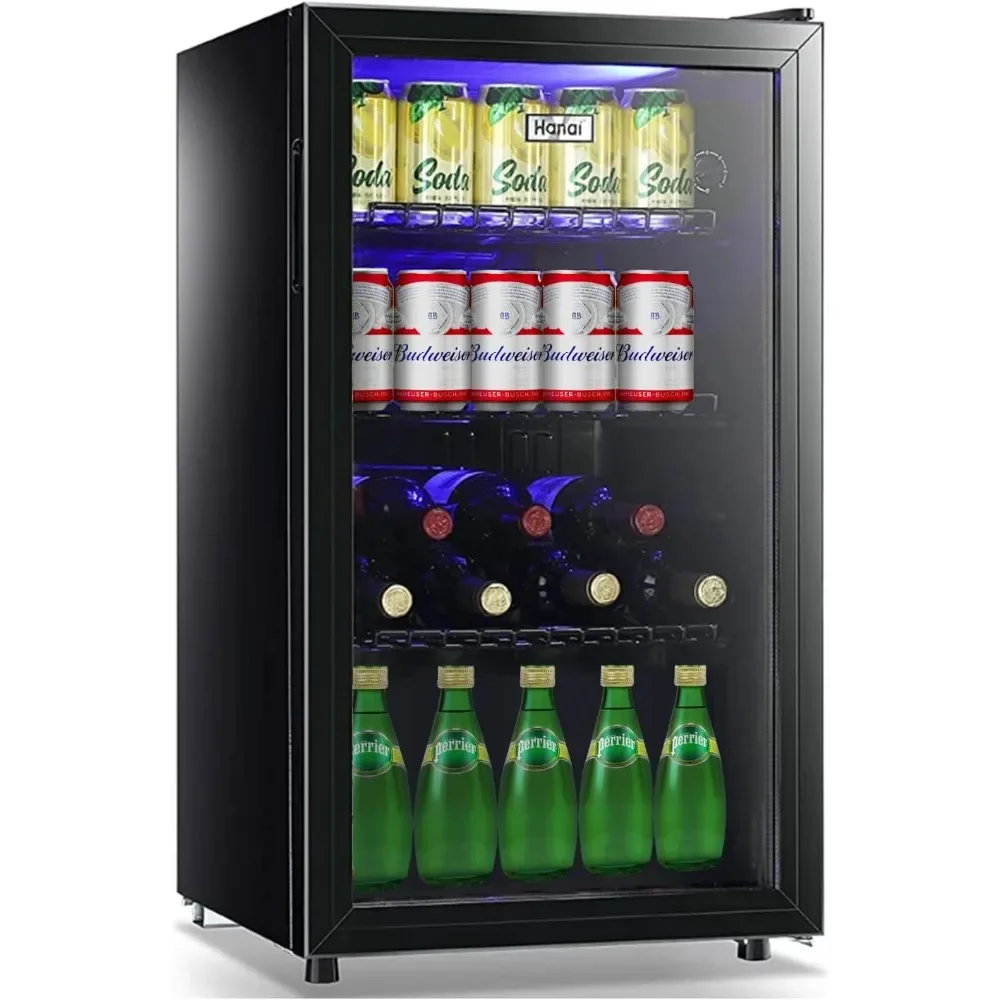 - 飲料冷蔵庫 120 缶小型ミニ冷蔵庫、ガラスドアと調節可 - Home Bar And Fridge のレビューと価格