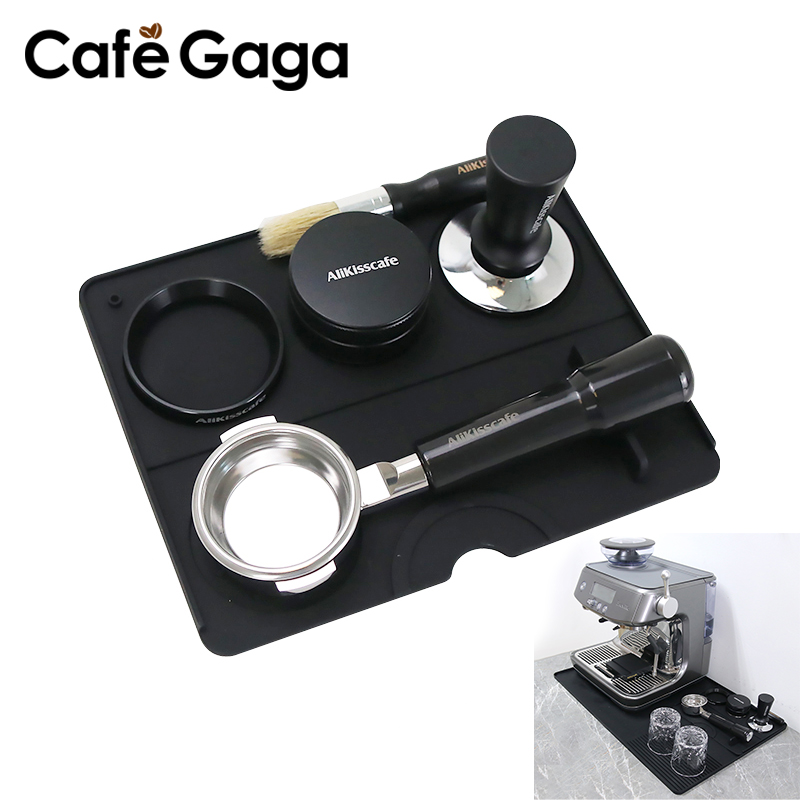 コーヒータンパーマットエスプレッソポルタフィルターステーショ - Bar Mat Rubber のレビューと価格