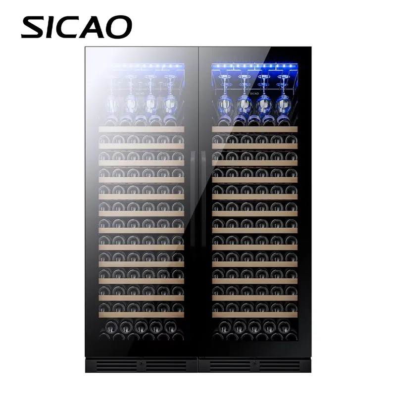 300本収納 デュアルゾーンコンプレッサー式 ワインクーラー - Home Bar And Fridge のレビューと価格