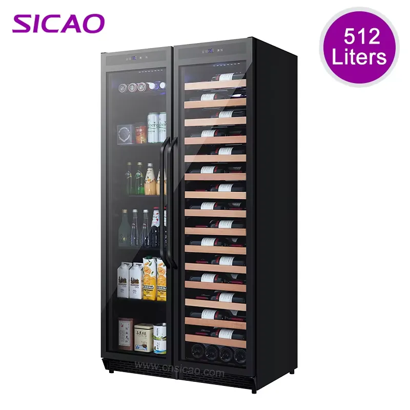 ビルトイン飲料冷蔵庫 ダブルドアワインクーラー 大容量ビール - Home Bar And Fridge のレビューと価格