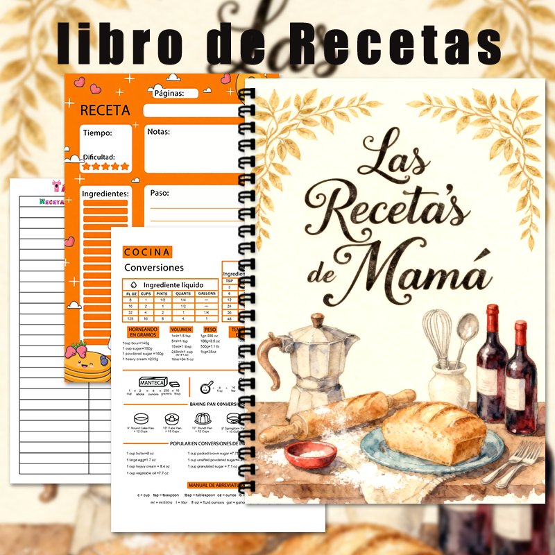 スペイン語レシピノート A5サイズ 男女兼用レシピブック（最 - Cocktail Recipe Book のレビューと価格